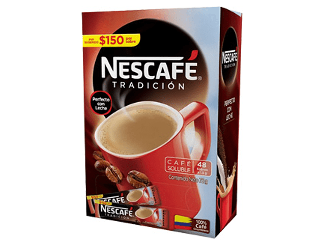 CAFE NESCAFE CAJA X 48 DE 72 GR