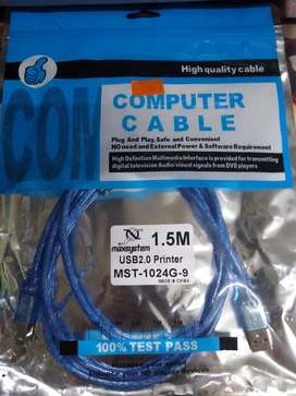CABLE USB TIPO 2.0 X 1.5 MTS MAXSYSTEM MST-1024G-9