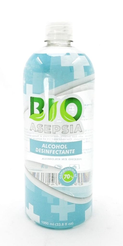 ALCOHOL GLICERINADO 70% BIO X 1000 ML