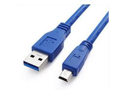 CABLE CONVERTIDOR USB A MINI USB 3 MTS