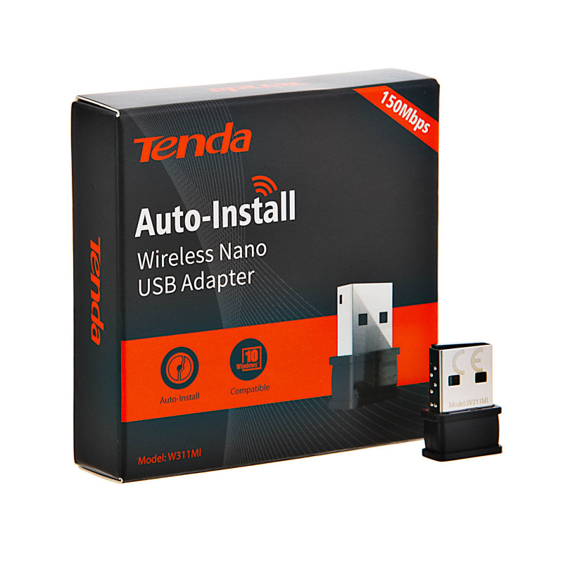 ADAPTADOR NANO USB INALAMBRICO TENDA W311M