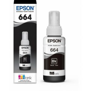 CARTUCHO ORIGINAL EPSON T664120 BOTELLA NEGRO