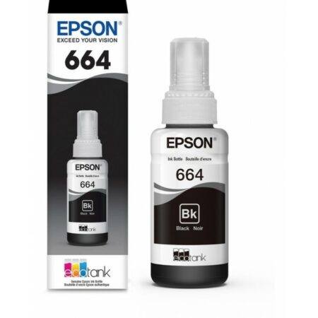 CARTUCHO ORIGINAL EPSON T664120 BOTELLA NEGRO