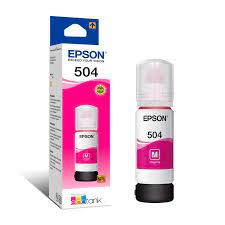 CARTUCHO ORIGINAL EPSON T504320 #504 BOTELLA MAGENTA