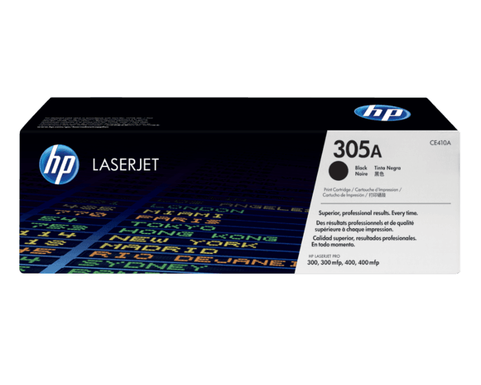 Cartucho de Tóner HP Original CE410A Negro