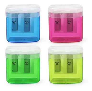 SACAPUNTAS CON DISPENSADOR DOBLE ORIFICIOS XUNID.