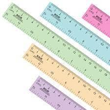 REGLA PLÁSTICA DE 30cm.