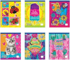 BLOCK CUADRICULADO TAMAÑO CARTA/ MOTIVOS FEMENINOS