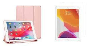 ESTUCHE PARA IPAD 9 GENERACION ROSADO