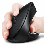 MOUSE ERGONOMICO INALAMBRICO VERTICAL LED RECARGABLE (LH062)